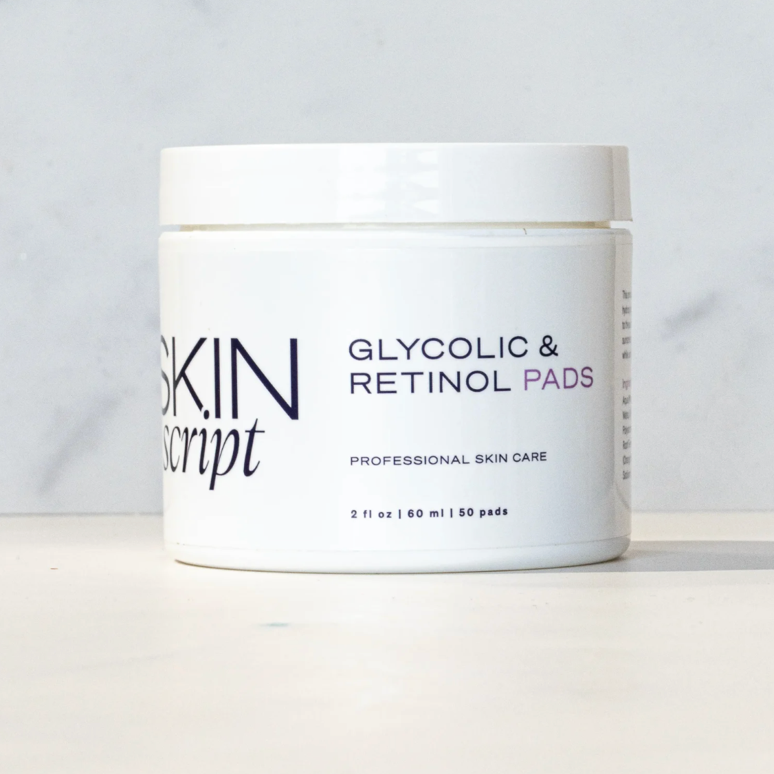 Skin Script Glycolic & Retinol Pads